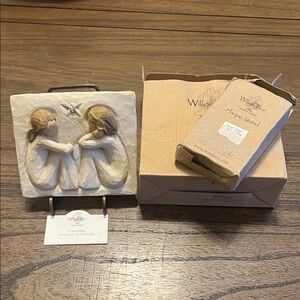 Willow Tree Friendship Plaque with Stand